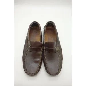 Clarks | Shoes | Clarks Brown Leather Dress Casual Slip On  display picture 2